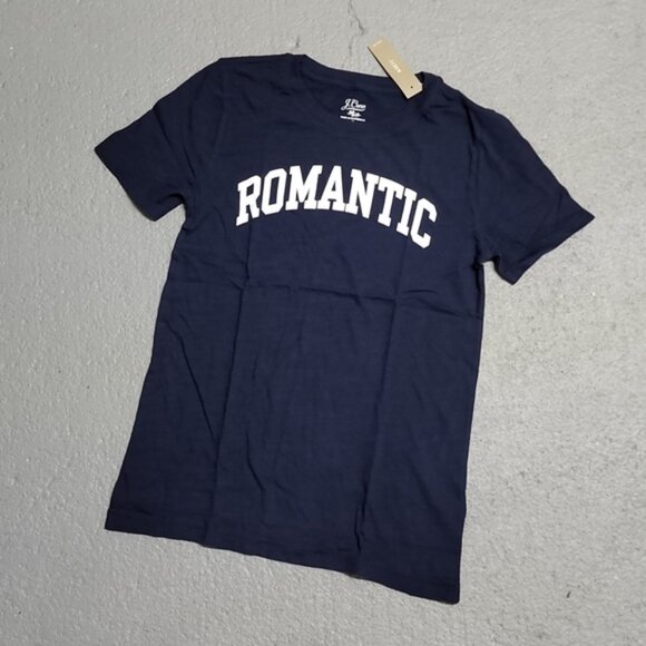 J. Crew vintage cotton "Romantic" crewneck T-Shirt - Picture 2 of 4